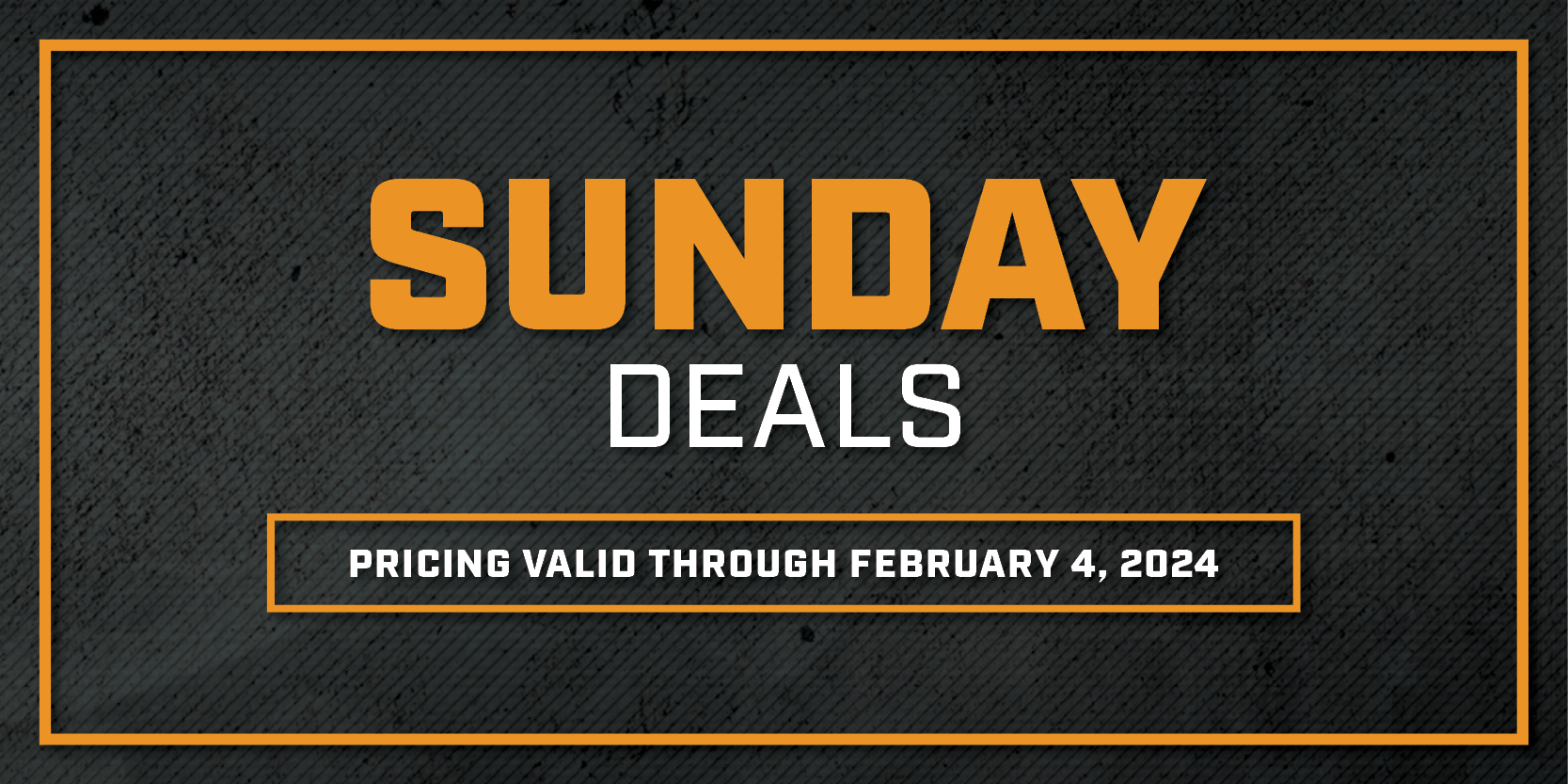 Sunday Deals January 21st 2024 Vance Outdoors